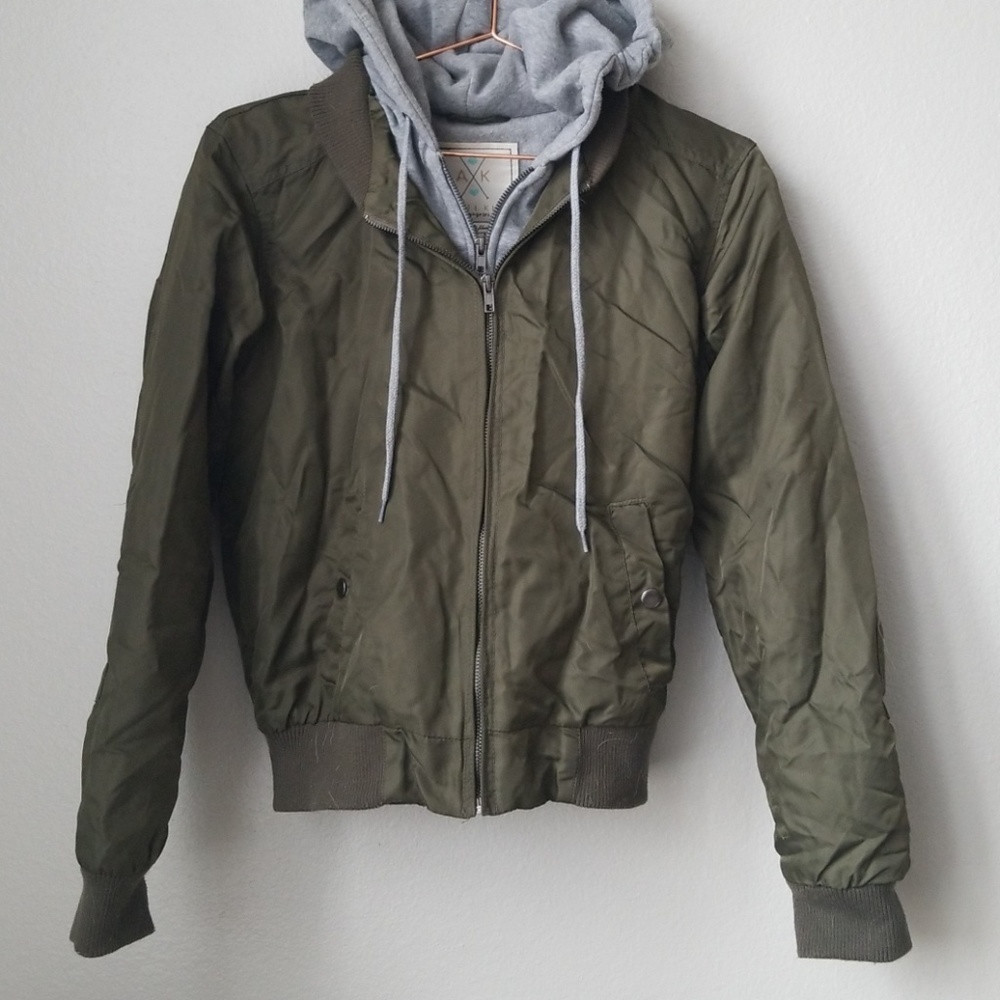 Lined Bomber Jacket
